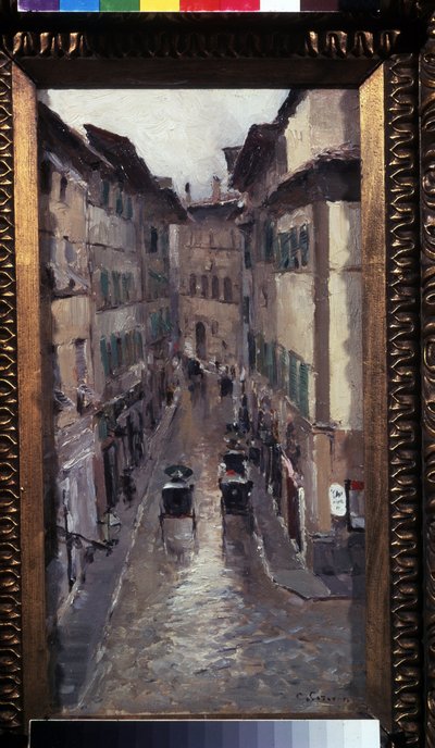 Pioggia a Firenze da Konstantin Alekseevich Korovin