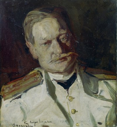 Ritratto di Vladimir Arkadievich Telyakovsky da Konstantin Alekseevich Korovin