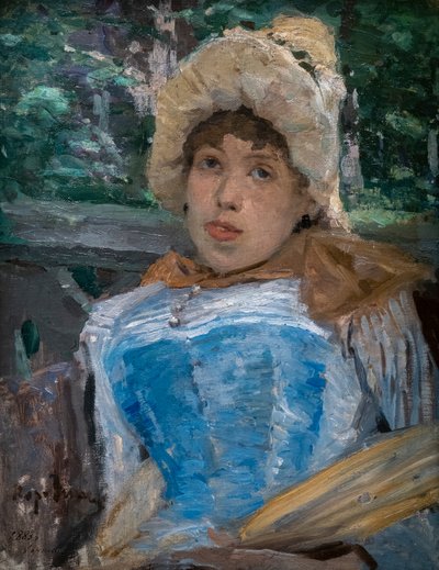 Ritratto di una ragazza del coro da Konstantin Alekseevich Korovin