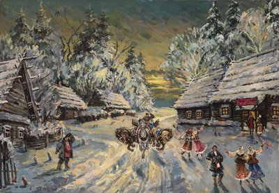 Inverno russo da Konstantin Alekseevich Korovin