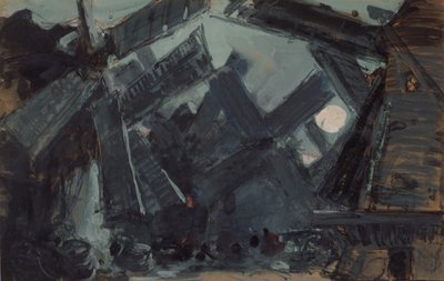 Scenografia per il balletto Don Chisciotte di L. Minkus da Konstantin Alekseevich Korovin