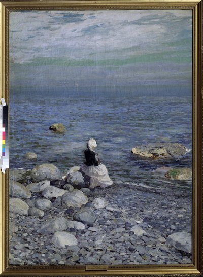 Sulla riva del Mar Nero da Konstantin Alekseevich Korovin