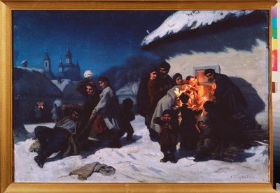 Il canto di Natale in Ucraina da Konstantin Alexandrovich Trutovsky