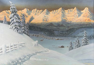 Paesaggio invernale da Konstantin Alexandrovich Veshchilov