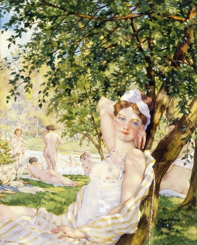 Bagnanti al Sole da Konstantin Andreevic Somov