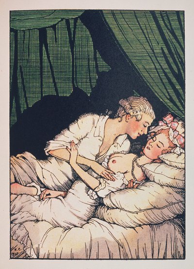 Illustrazione per "Il Libro della Marchesa" di Franz Blei da Konstantin Andreevic Somov