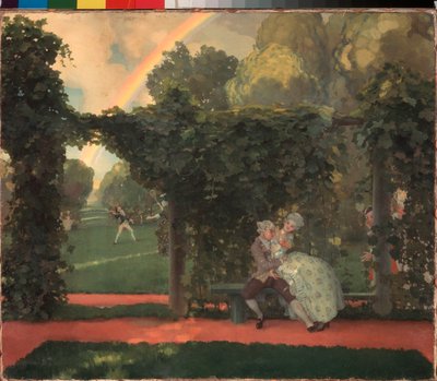Il bacio beffardo da Konstantin Andreevic Somov