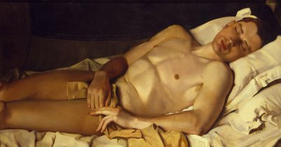 Ragazzo nudo Boris Snezhkovsky, 1937 da Konstantin Andreevic Somov