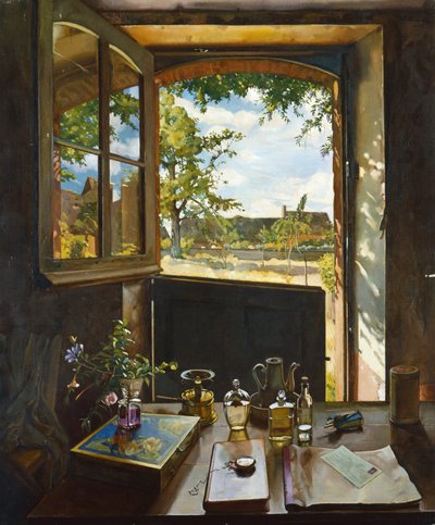Porta Aperta su un Giardino da Konstantin Andreevic Somov