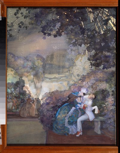 Pierrot e una donna da Konstantin Andreevic Somov