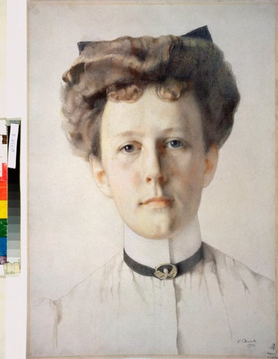 Ritratto della baronessa Alexandra Nolde da Konstantin Andreevic Somov