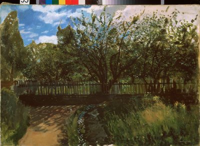 Un piccolo giardino da Konstantin Andreevic Somov