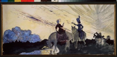 Una passeggiata da Konstantin Andreevic Somov