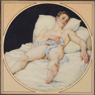 Il riposo, 1933 da Konstantin Andreyevic Somov