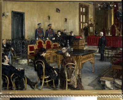 In attesa del verdetto da Konstantin Apollonovich Savitsky