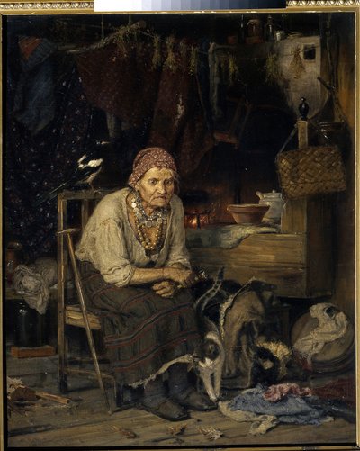 Una strega da Konstantin Apollonovich Savitsky