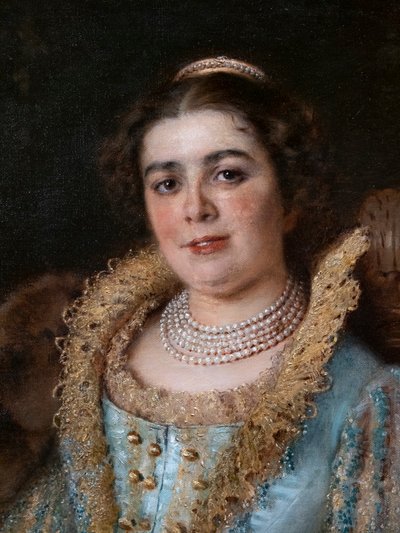 Ritratto di Varvara Alexeevna Morozova da Konstantin E Makovskij