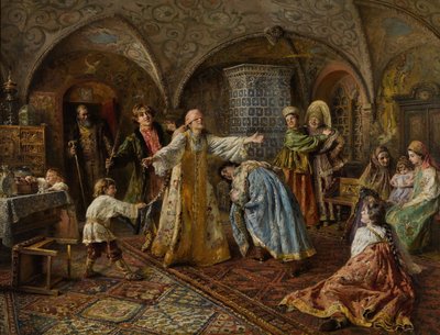 Mosca cieca da Konstantin Egorovich Makovsky