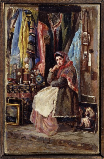 Negozio di curiosità da Konstantin Egorovich Makovsky
