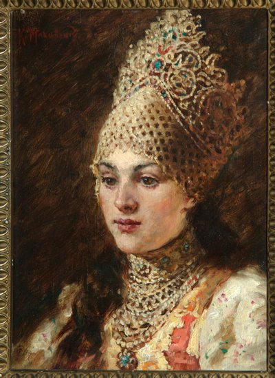 Moglie del boiardo da Konstantin Egorovich Makovsky