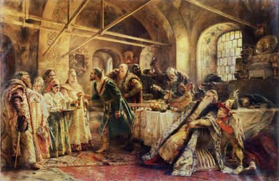 La cerimonia del bacio da Konstantin Egorovich Makovsky
