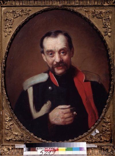 Ritratto del compositore Cesar Antonovich Cui da Konstantin Egorovich Makovsky