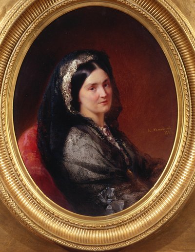 Ritratto della contessa Natalia Pavlovna Stroganova 1796-1872, 1864 da Konstantin Egorovich Makovsky