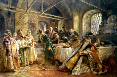 La cerimonia del bacio, 1895 da Konstantin Egorovich Makovsky