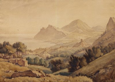 Città antica da Konstantin Fyodorovich Bogayevsky
