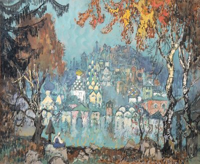 Una città sommersa La città invisibile di Kitezh da Konstantin Ivanovich Gorbatov