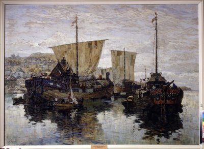 Barche. Novgorod la Grande da Konstantin Ivanovich Gorbatov