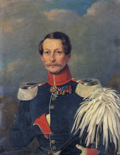 Ritratto del Principe Adalberto di Prussia (1811-1873) da Konstantin Johann Franz Cretius