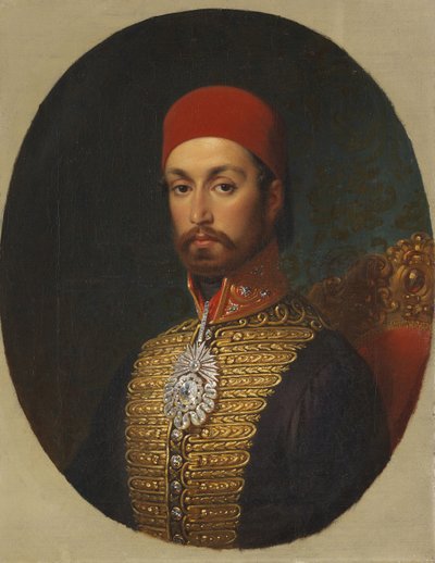 Ritratto del Sultano Abdülmecid I, c. 1846 da Konstantin Johann Franz Cretius
