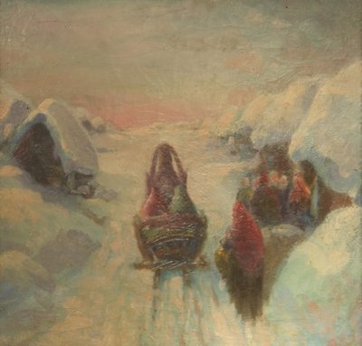 Inverno. Guida della slitta da Konstantin Konstantinovich Pervukhin
