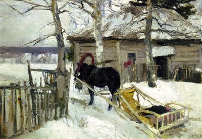 Inverno, 1894 da Konstantin Alekseevich Korovin