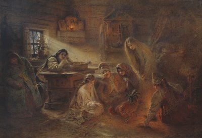 Divinazione natalizia da Konstantin Makovsky