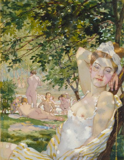 Bagnanti al sole, 1930 da Konstantin Somov