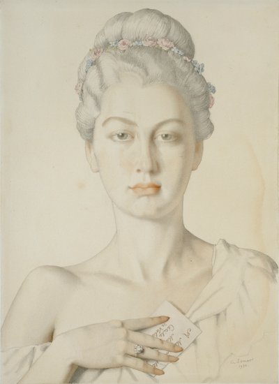 Ritratto immaginario di Cécile de Volanges in 
