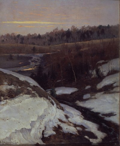 Inizio primavera da Konstantin Yakovlevich Kryzhitsky