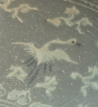 Ciotola con gru e nuvole, c.1150-1200 da Korean School