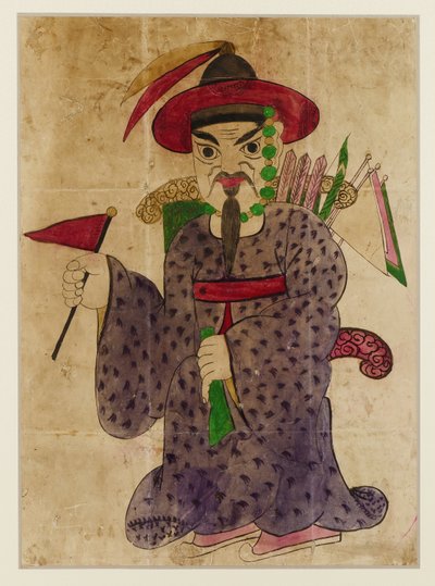 Generale Choi-yung, fine del XIX secolo (acquerello e inchiostro) da Korean School
