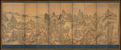 Montagna con sette gioielli, Shunman, fine 1800 da Korean School
