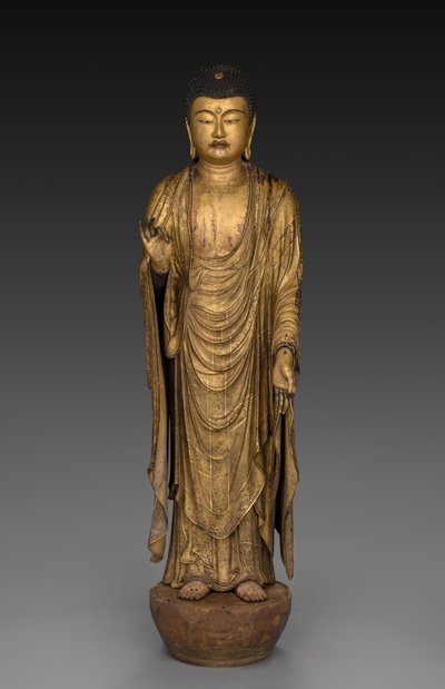 Buddha della Vita e della Luce Infinite Amida Nyorai, 1269 da Koshun