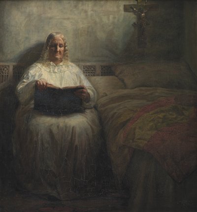 Leonora Christina nel Monastero di Maribo da Kristian Zahrtmann