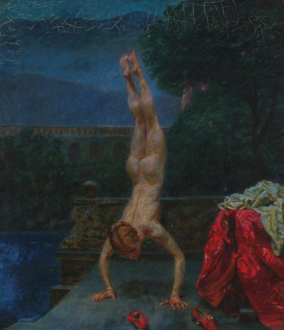 Susanna al bagno, 1907 da Kristian Zahrtmann