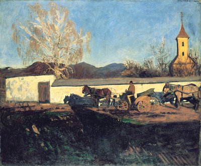Sera di marzo da Károly Ferenczy