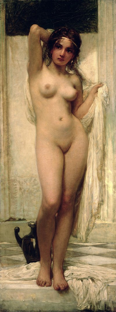 Donna che fa il bagno, 1901 da Károly Lotz