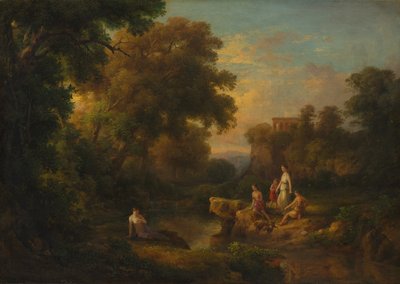 Diana e le sue ninfe, 1853 da Károly Markó
