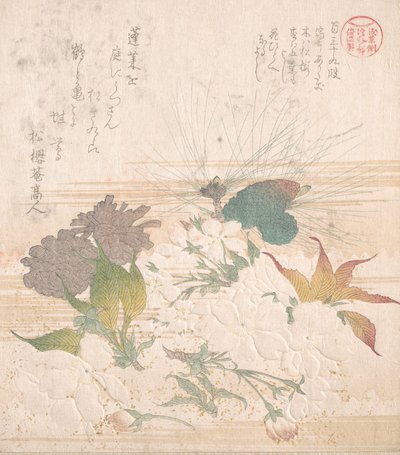 Fiori di Ciliegio e Pigne da Kubo Shunman