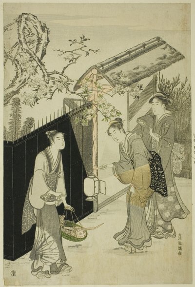 Ritorno da un raduno di poesia da Kubo Shunman